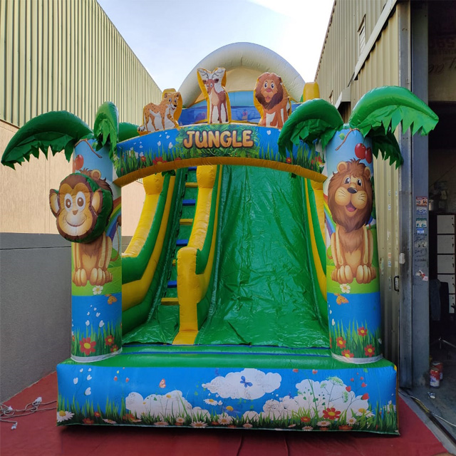 Inflatable Jungle Slide