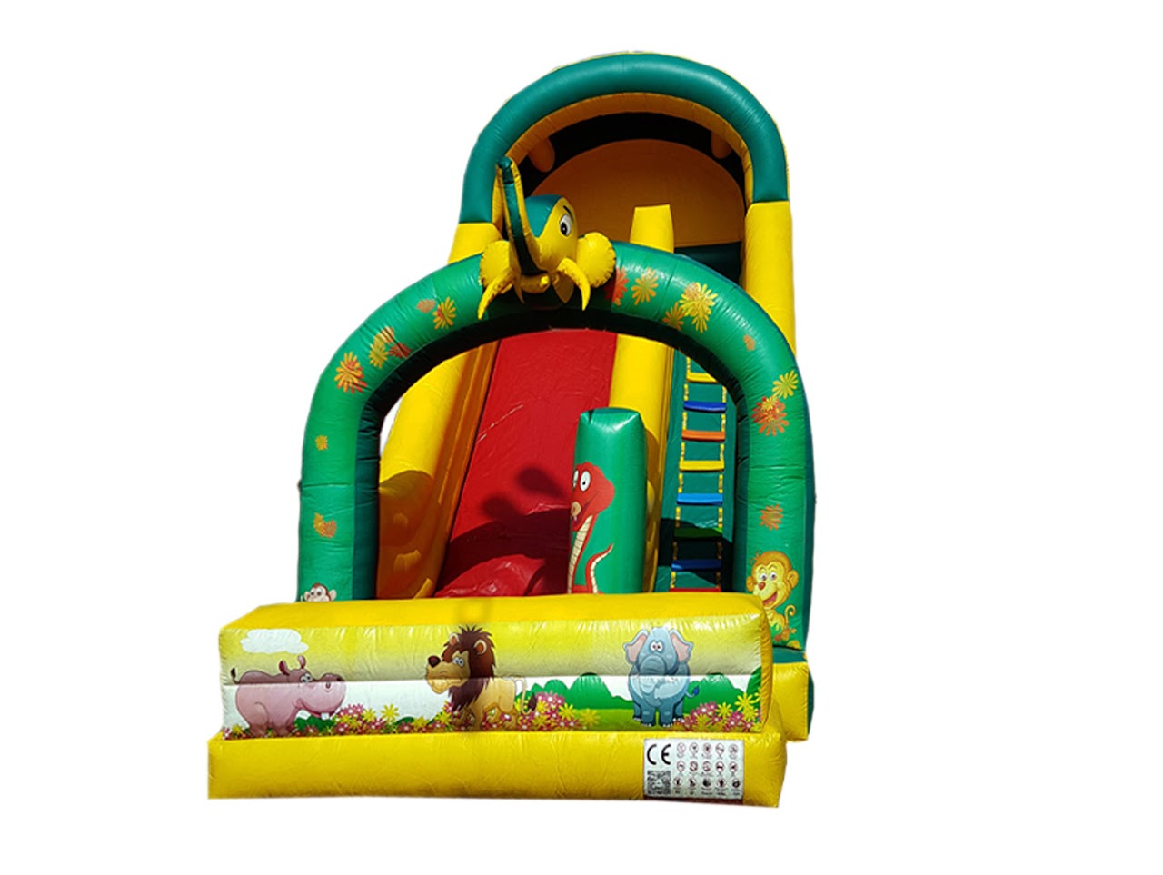 Inflatable Jungle Slide