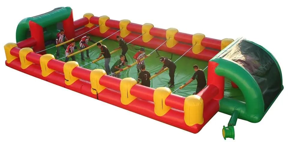 Inflatable Human Foosball Arena