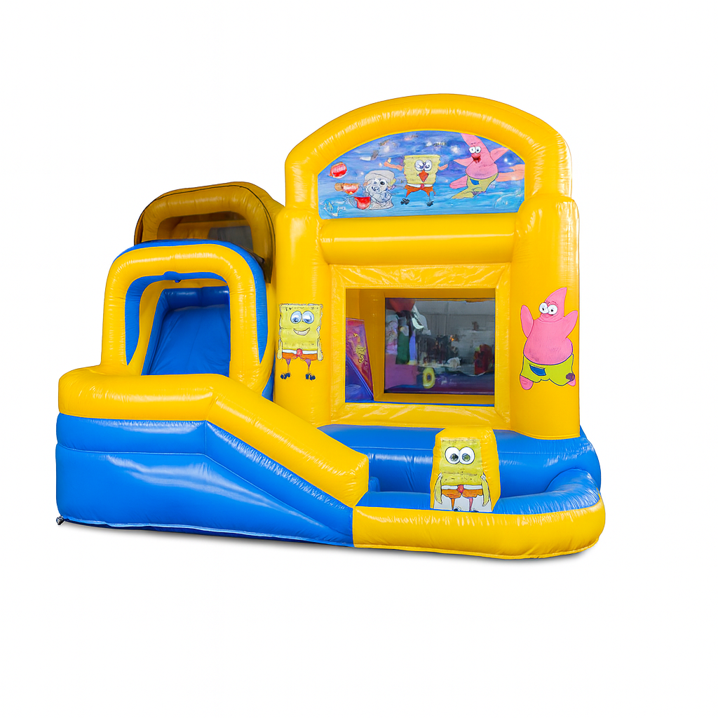 Inflatable SpongeBob Bounce House with Slide