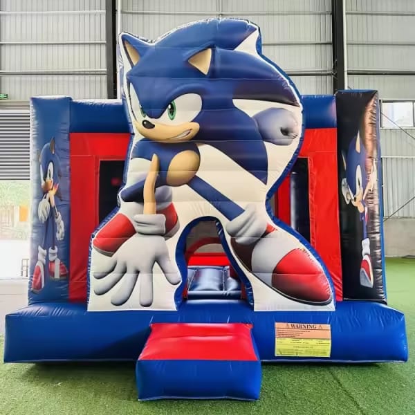 Sonic The Hedgehog Inflatable Bounce House