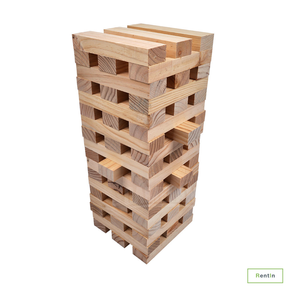 Giant Wooden Jenga Game