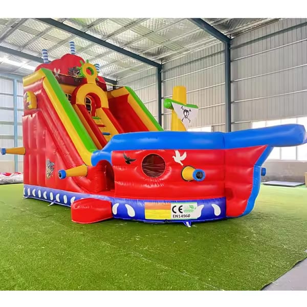 Inflatable Pirate Ship Slide