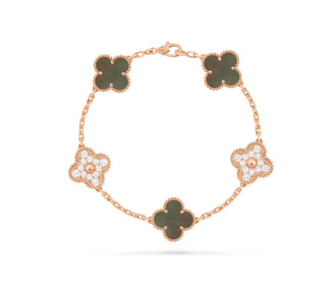 Four-leaf Clover Mother-of-pearl Bracelet Item No. 053068