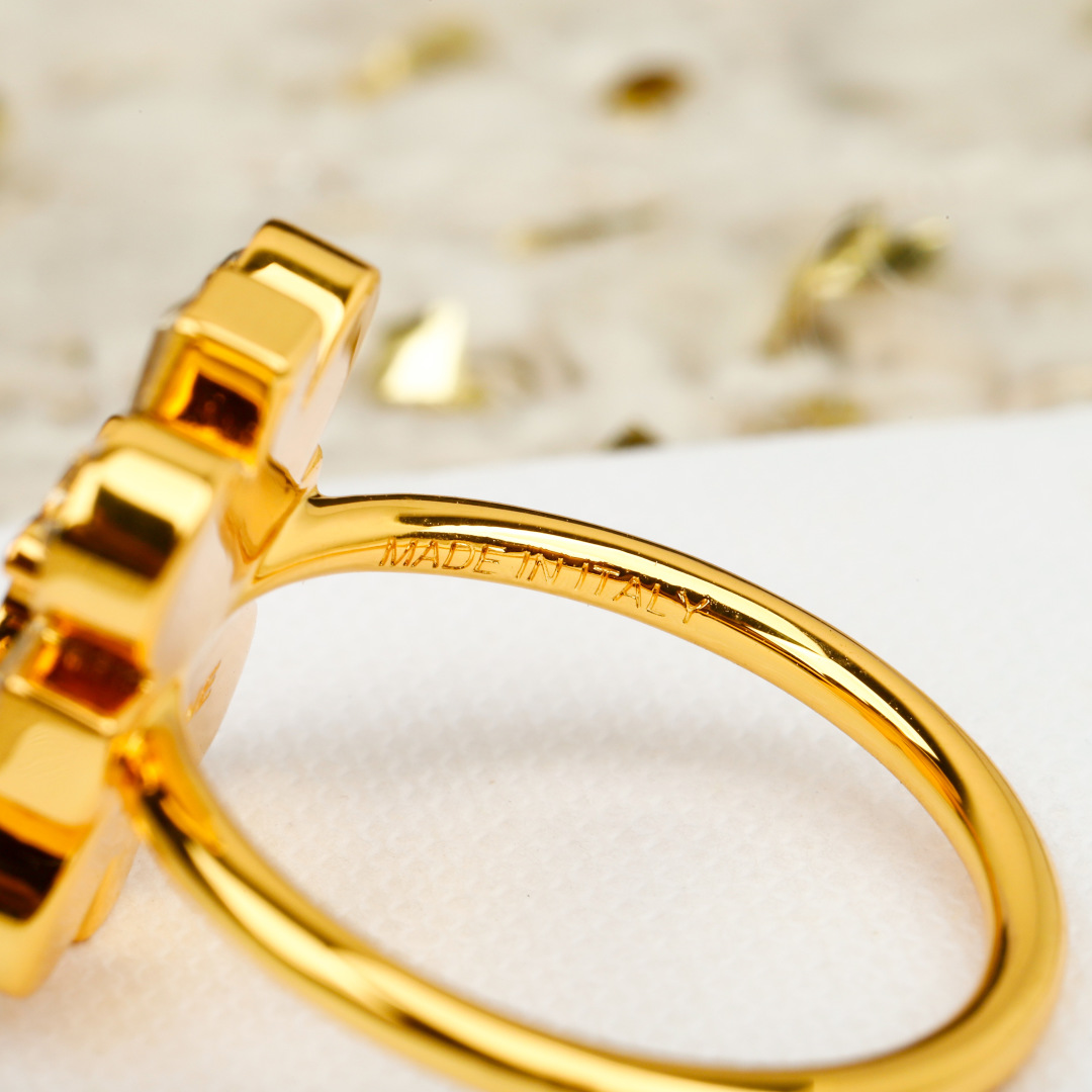 Diamond Arc de Triomphe Ring Item No.250524