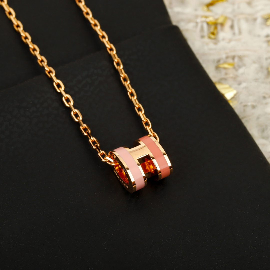 Mini Pop H Necklace Item No.203142