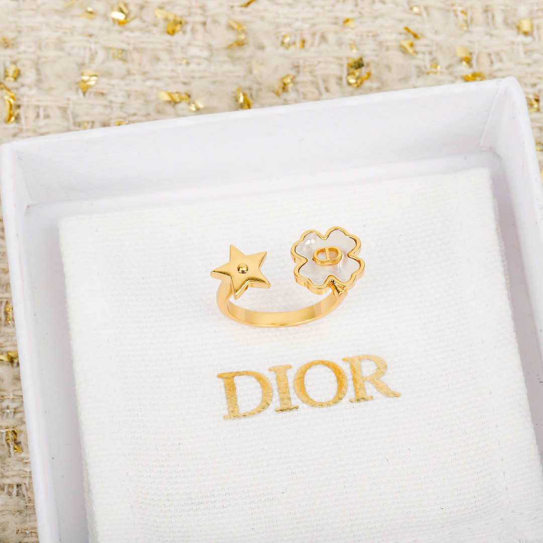 Four-leaf clover star open ring Item No.250477