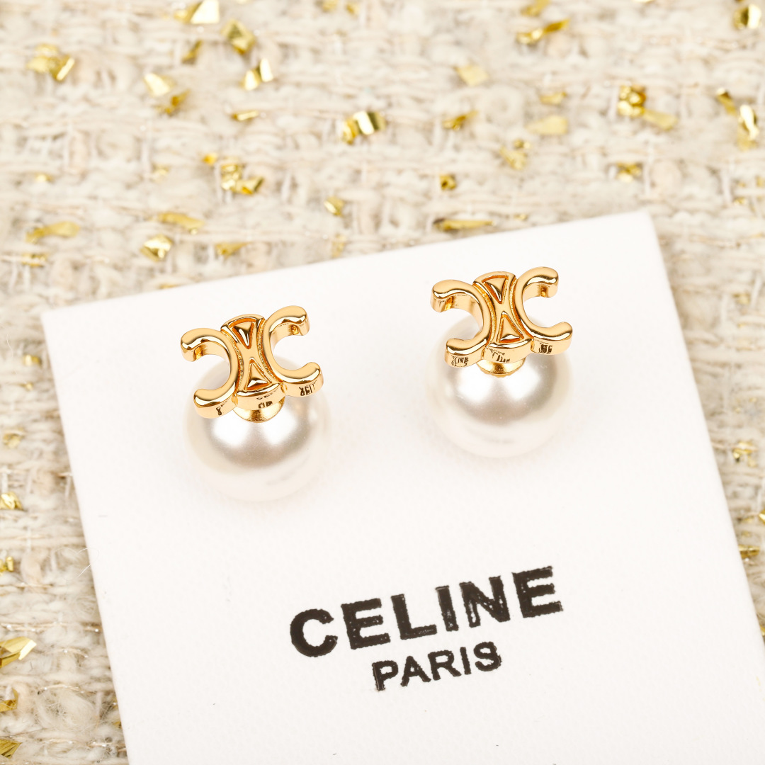 Arc de Triomphe Pearl Earrings Item No. 250533
