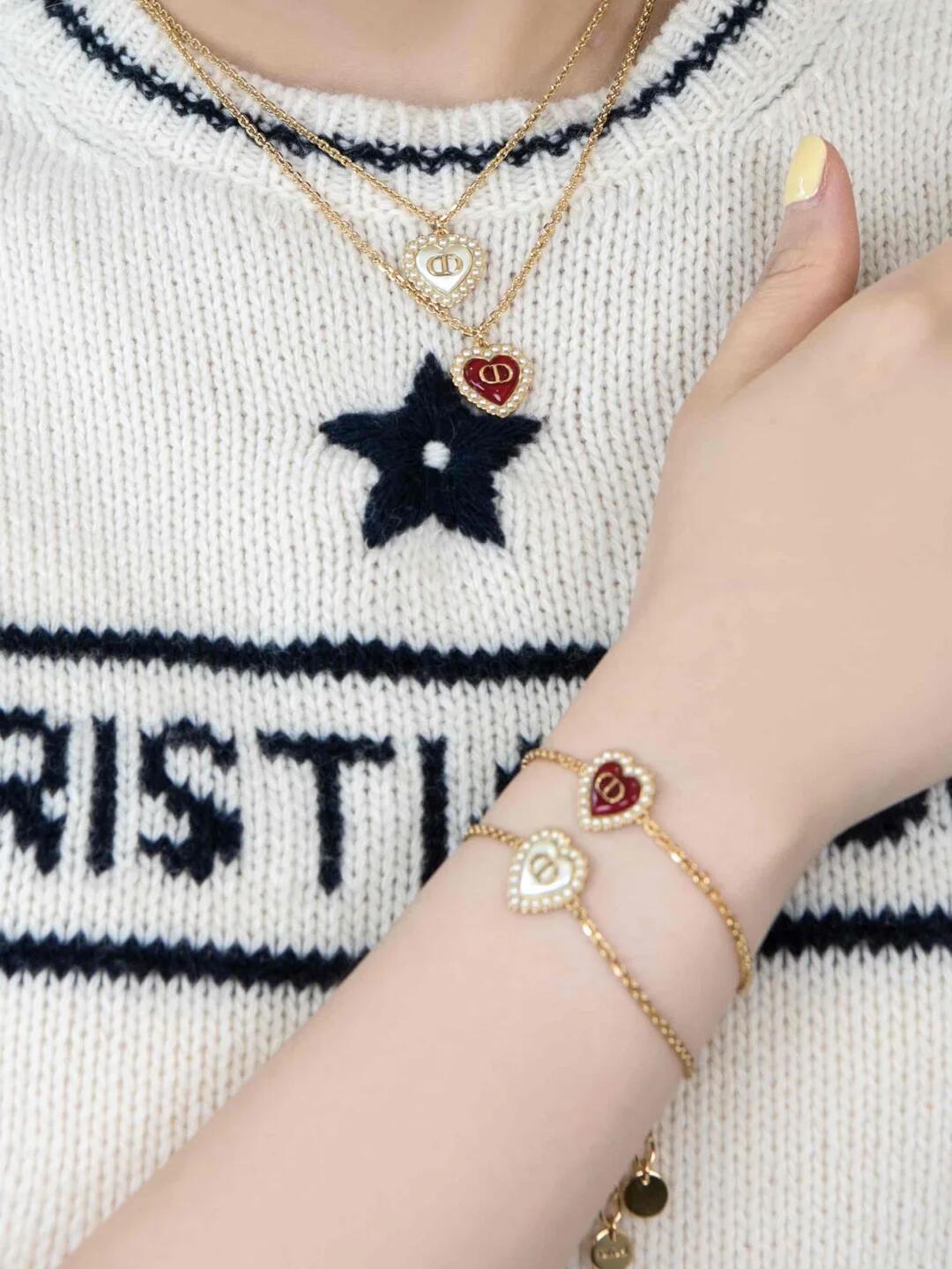 Heart Pearl Bracelet Item No.250372