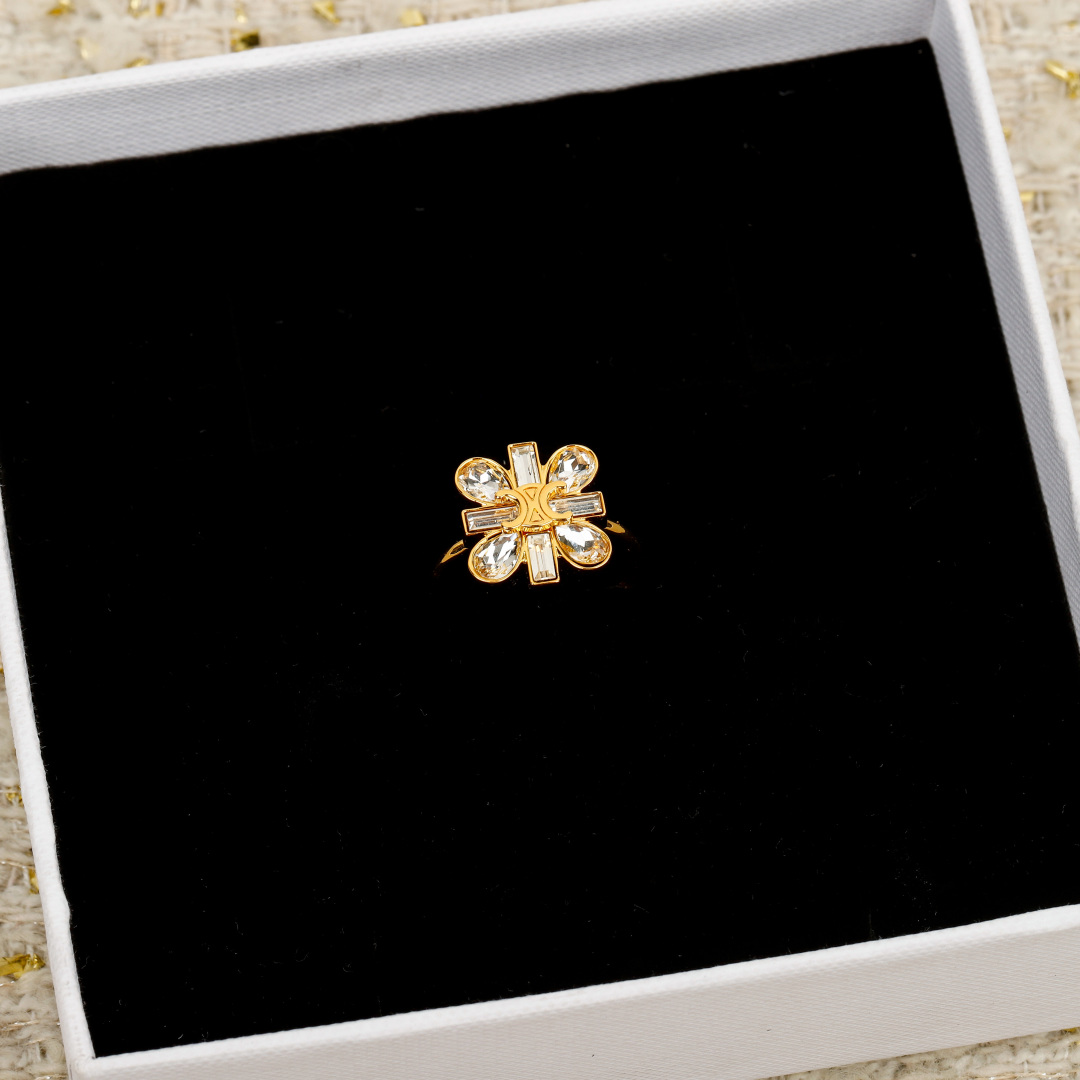 Diamond Arc de Triomphe Ring Item No.250524