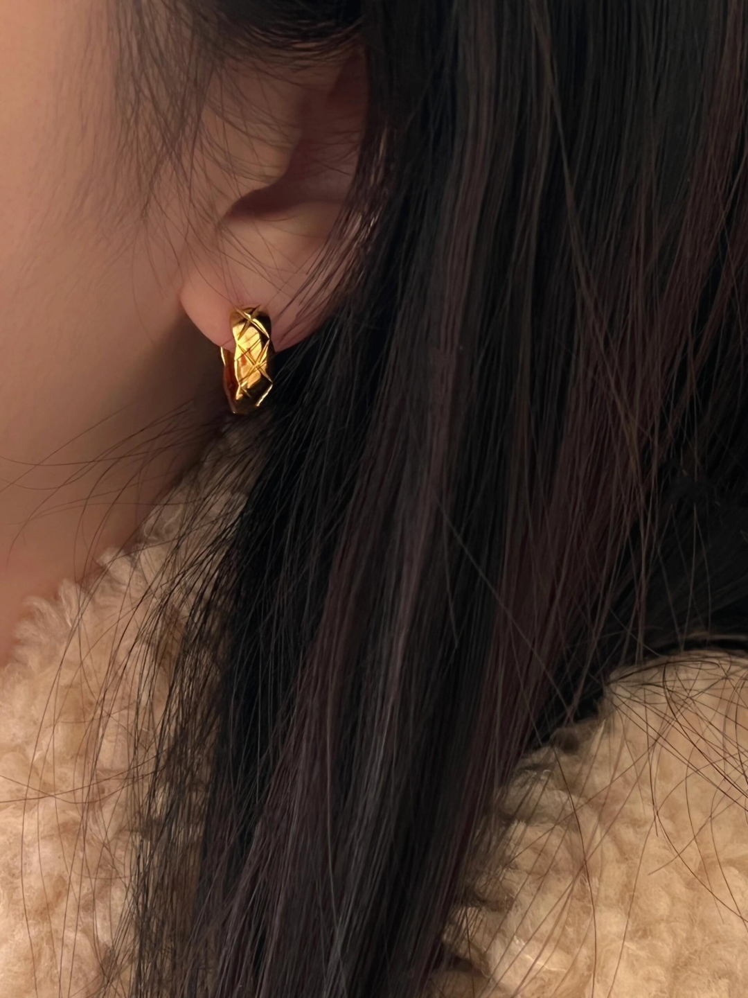 Diamond Coco crush earrings Item No.250455