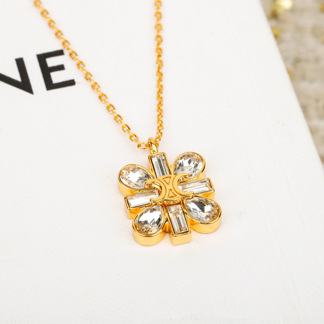 Diamond Arc de Triomphe Necklace Item No.250523