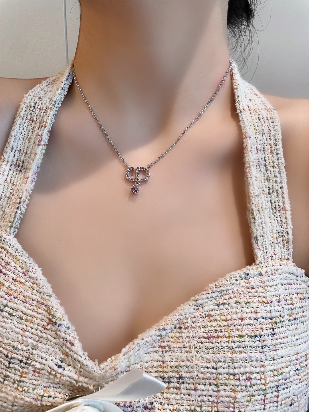 CD Full Diamond Necklace Item No.210710