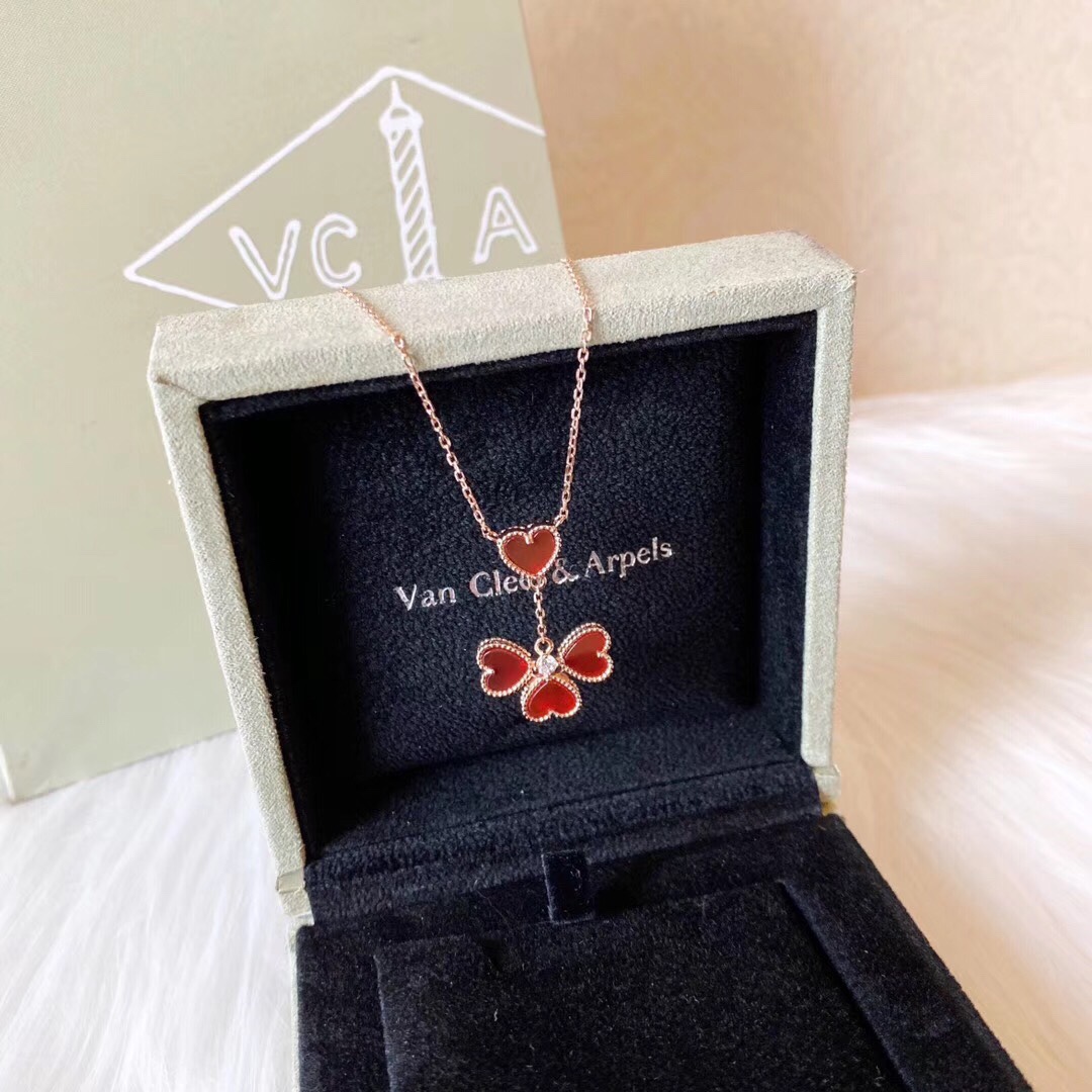 Heart Carnelian Necklace Item No. 053090