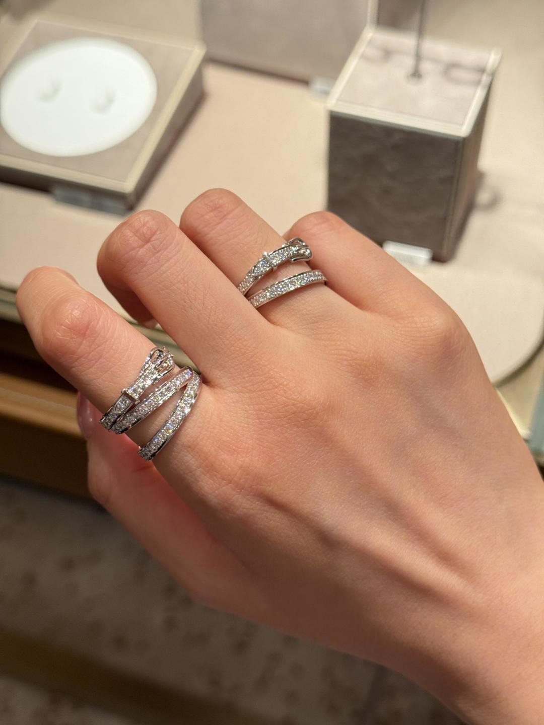 Three-ring Diamond Ring Item No.250520