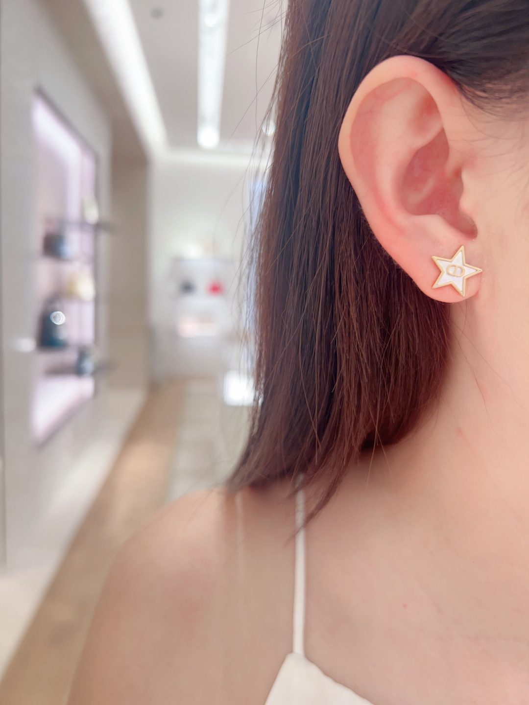 Star Pearl Earrings Item No.250396