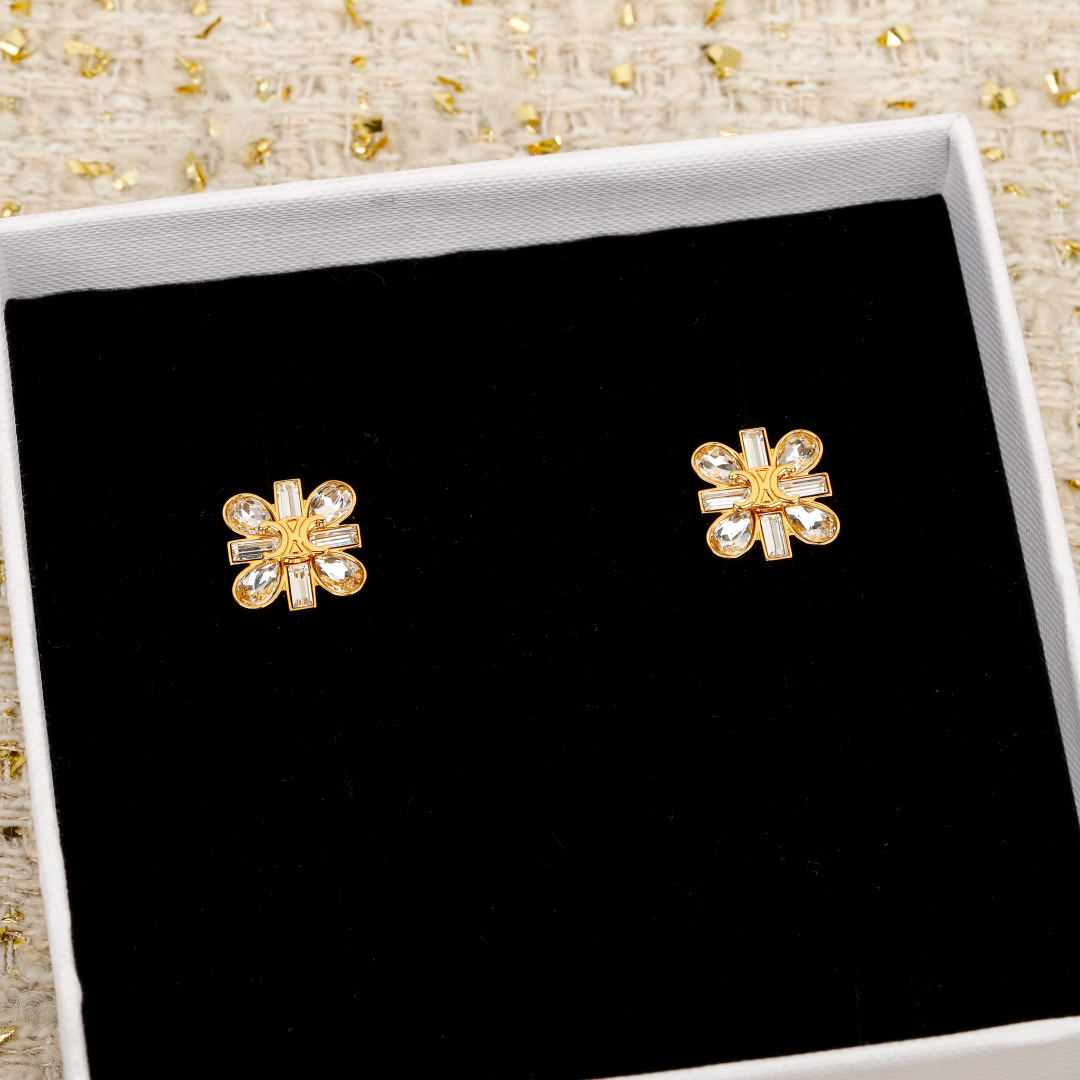 Diamond Arc de Triomphe earrings Item No.250521