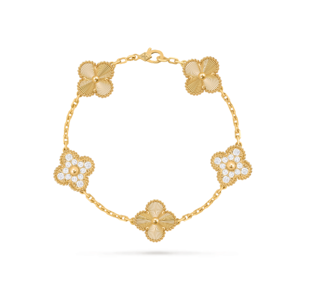 5 Four-Leaf Clover Bracelet Item No.HY580781