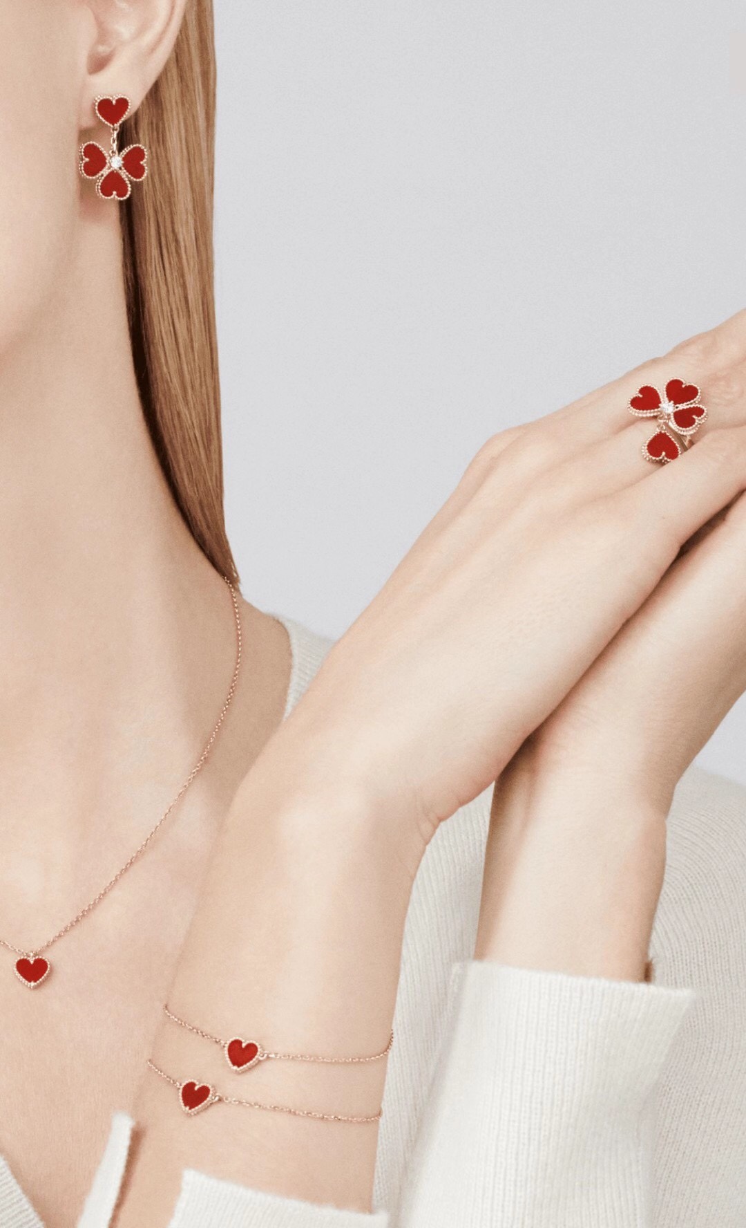 Heart Carnelian Necklace Item No. 380589