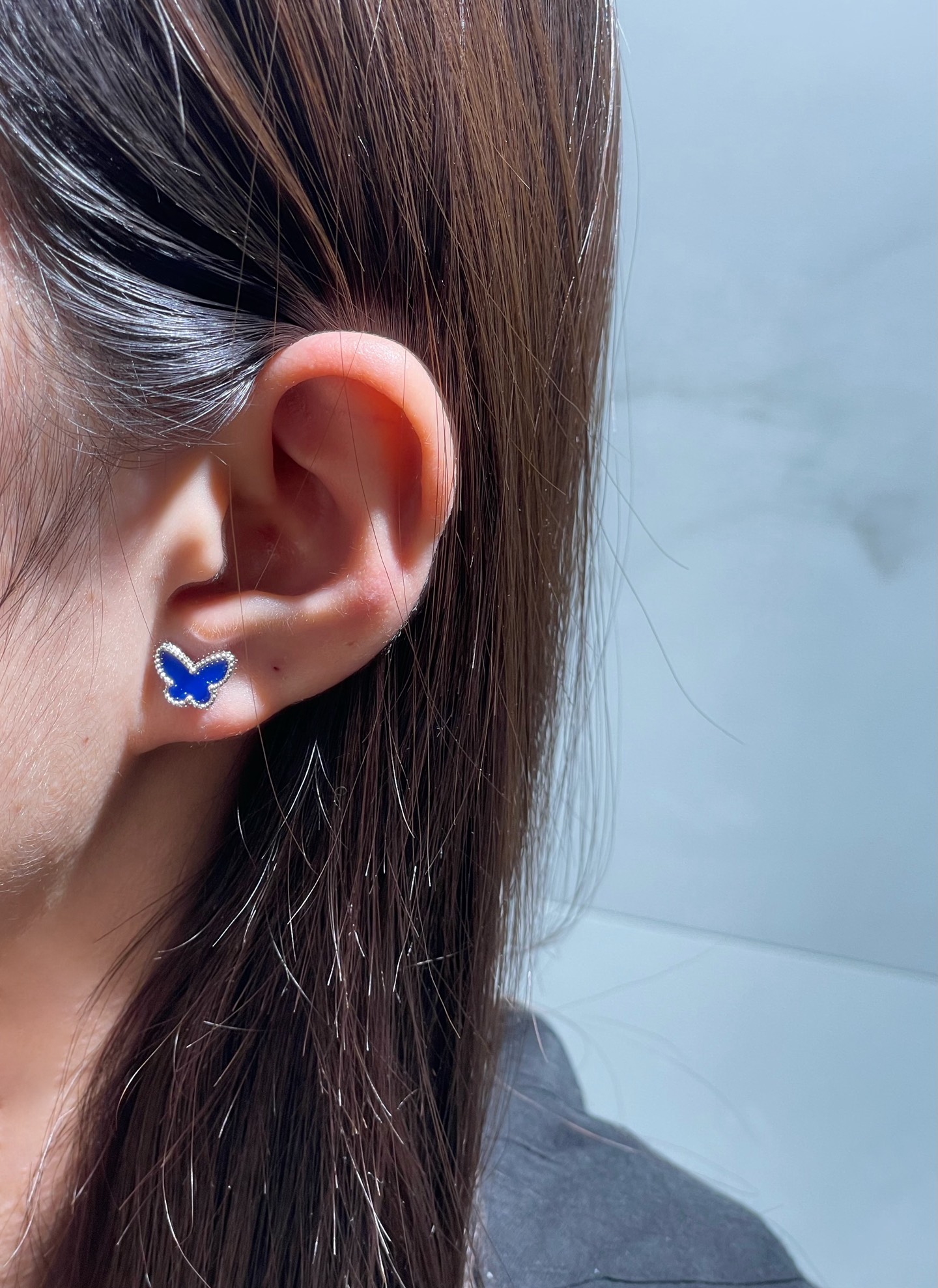 Butterfly Agate Earrings Item No. 15839
