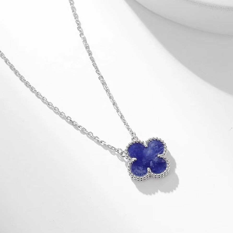 Four-leaf Clover Pietersite Necklace Item No. 54039