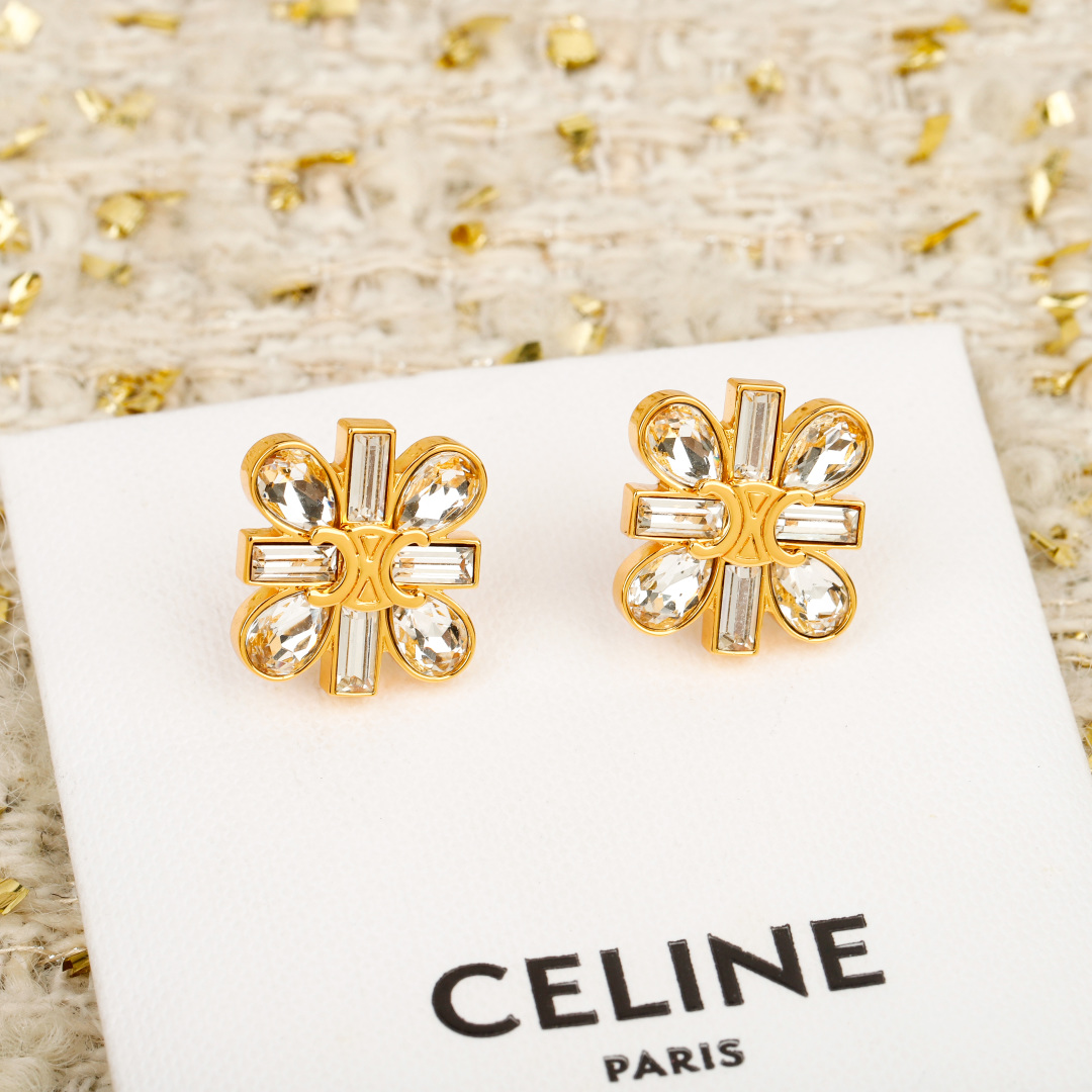 Diamond Arc de Triomphe earrings Item No.250521