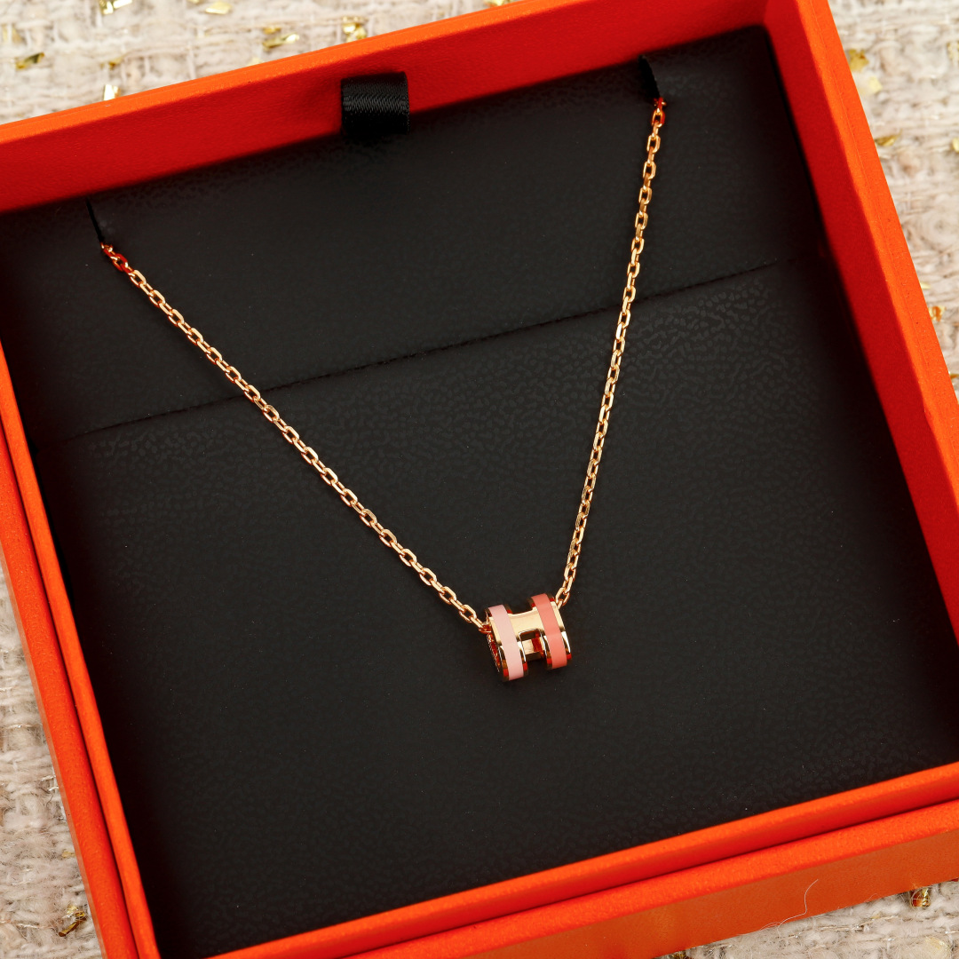Mini Pop H Necklace Item No.203142