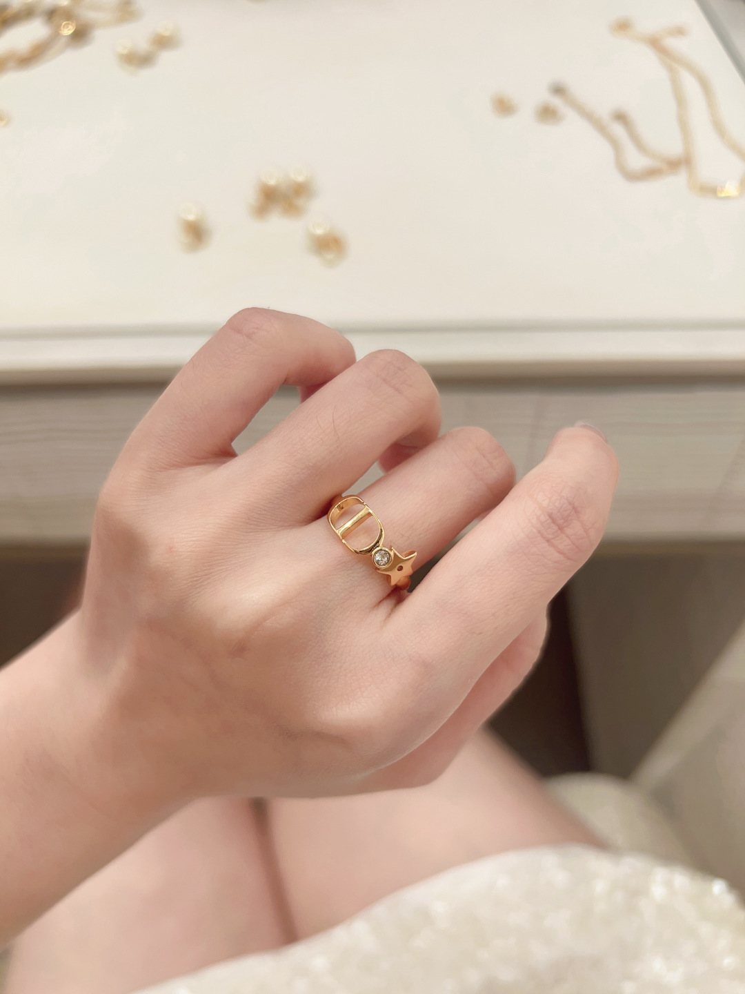 CD Star Diamond Ring Item No.250430