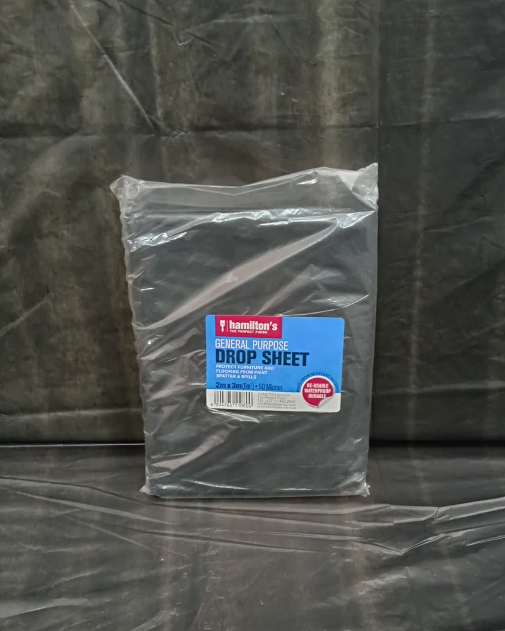 Drop Sheet Utility Black