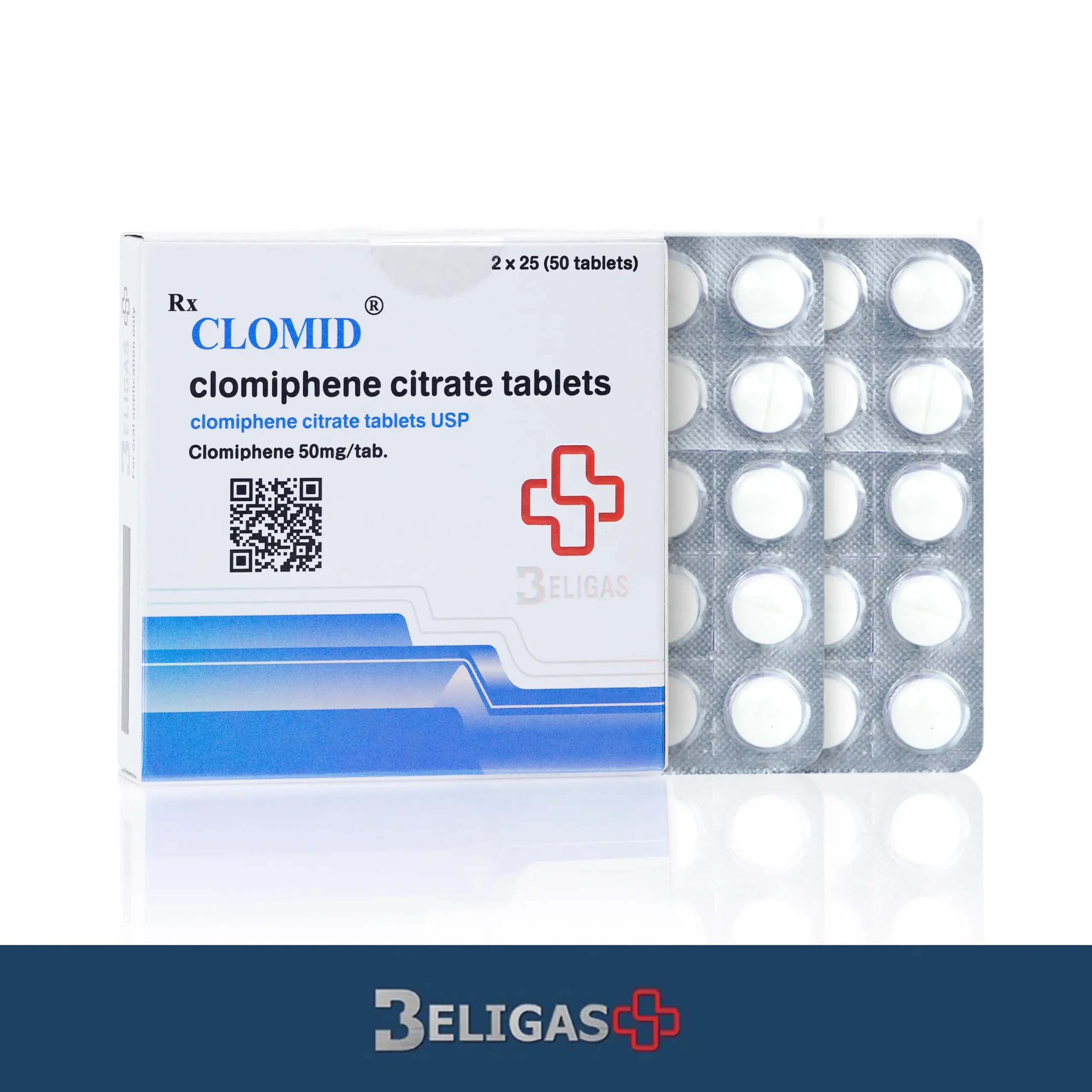 CLOMID {Clomiphene, 50mg} (50 tabs)
