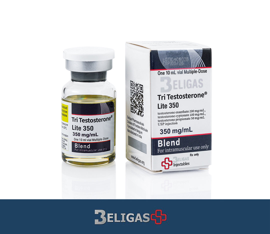  TRI TEST Testosterone Enanthate 200mg Testosterone Cypionate 100mg Testosterone Propionate 50mg, 350mg (1 vial)