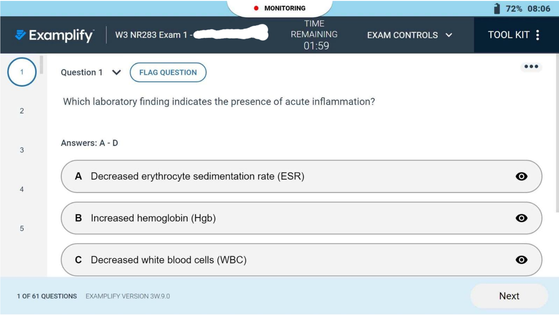 NR302 PATHOPHYSIOLOGY EXAM 1
