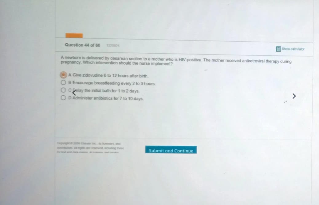 2026 D447 HESI Pediatric and Women's Health New OA1 (FIRST ATTEMPT)