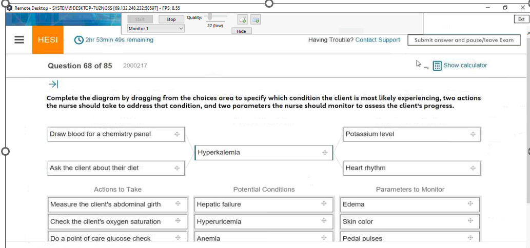HESI DOSAGE CALCULATIONS AND PHARMACOLOGY