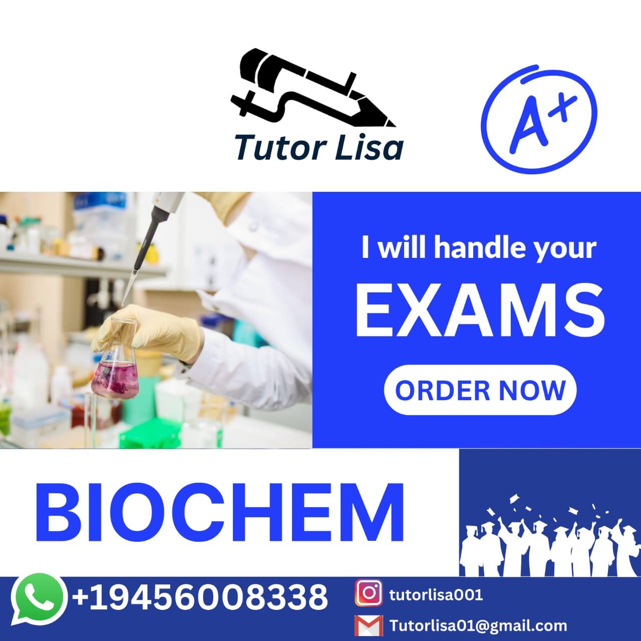 BIOCHEMISTRY TUTORING