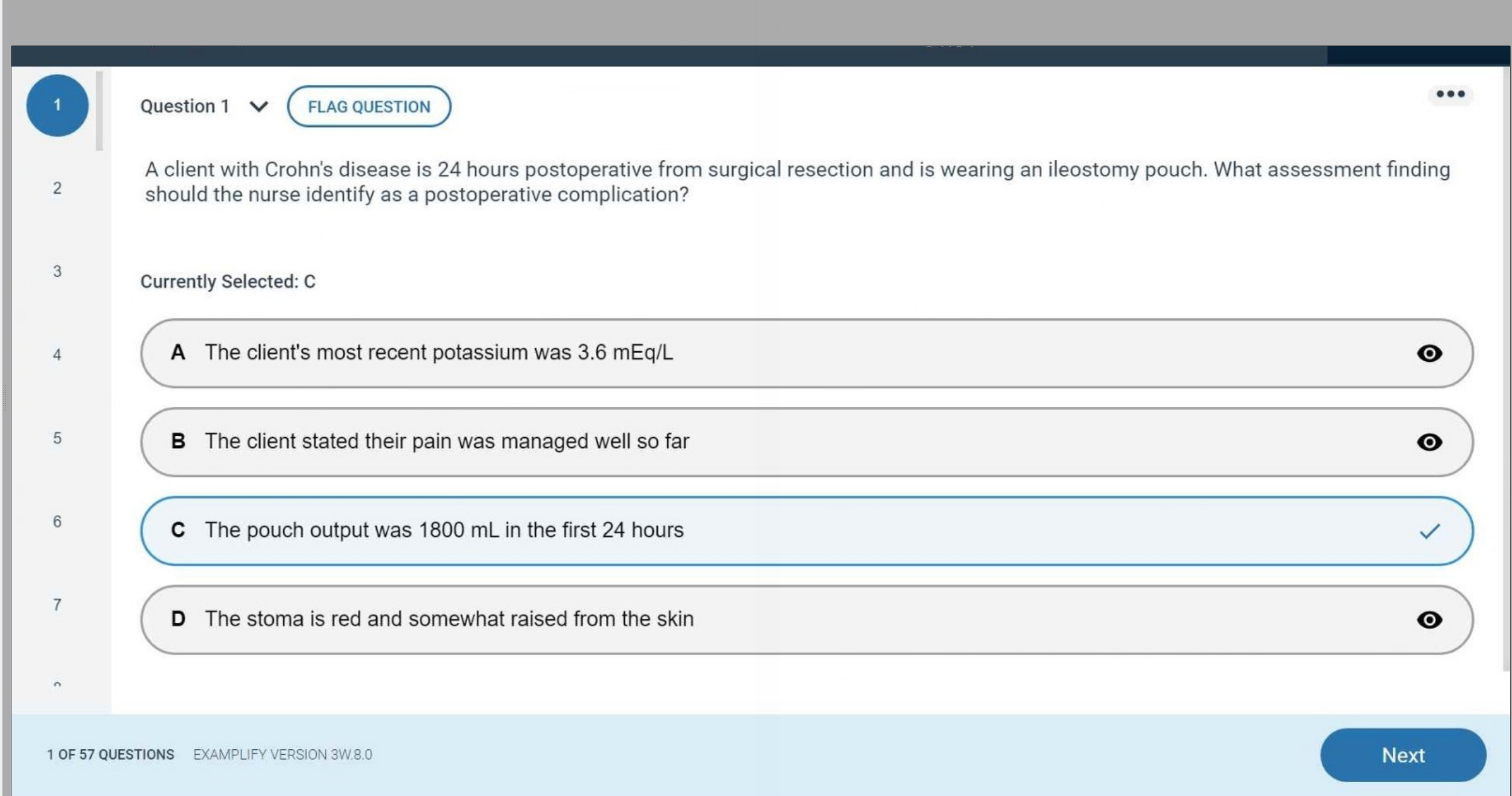 Chamberlain university fundamentals exam