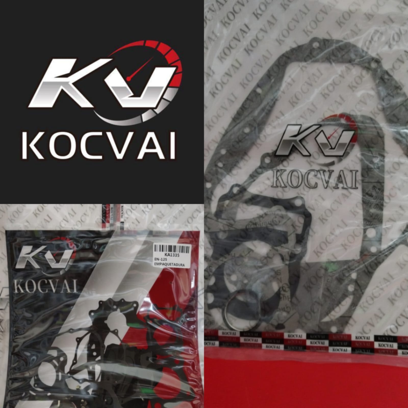 Juego de empaques para motor KV KOCVAI