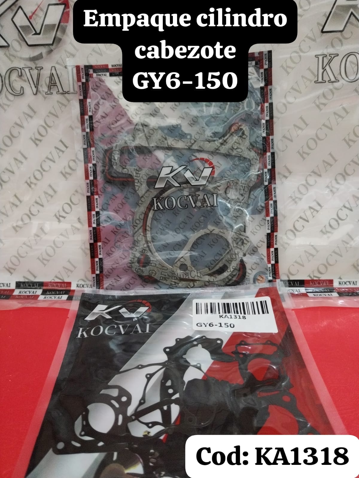 Empaque cilindro GY6-150