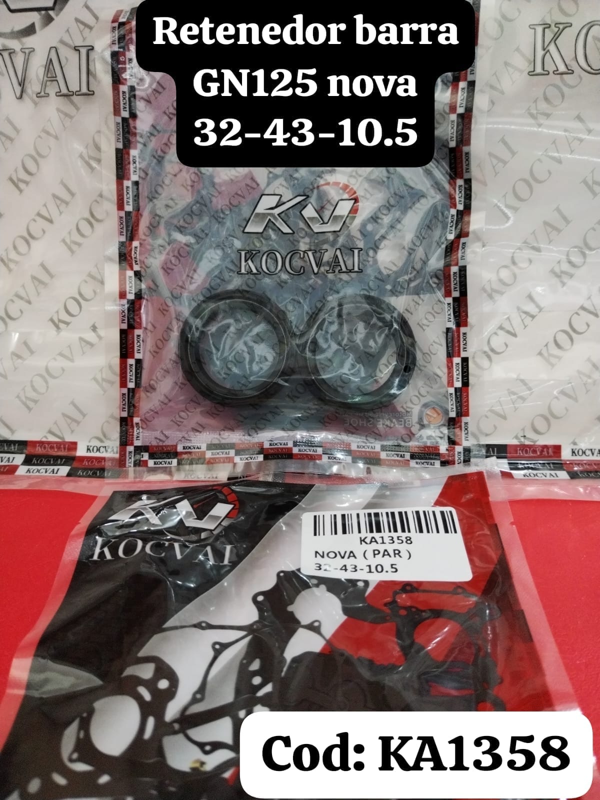 Retenedor de barra GN125 Nova