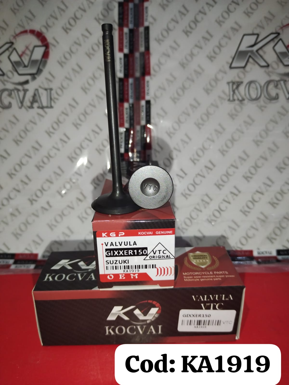 Válvula de Motor Suzuki Gixxer150