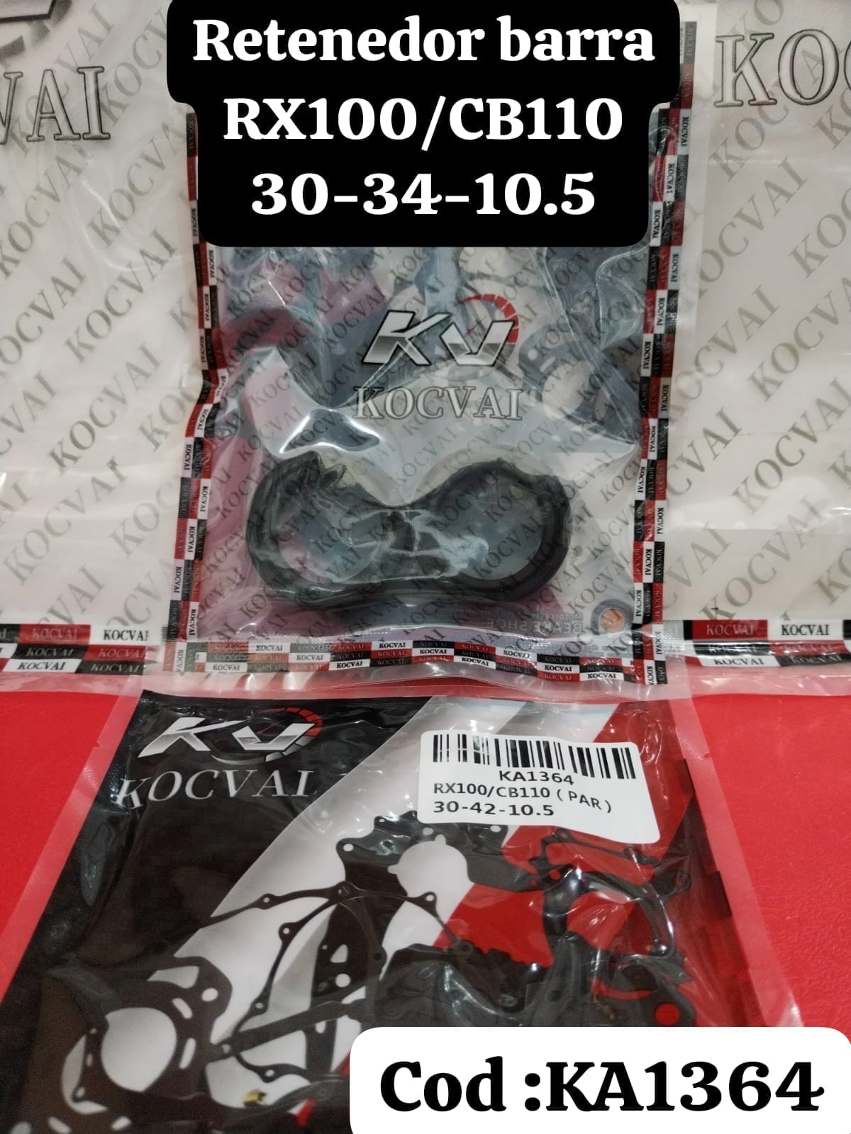 Retenedor de barra RX100/CB110