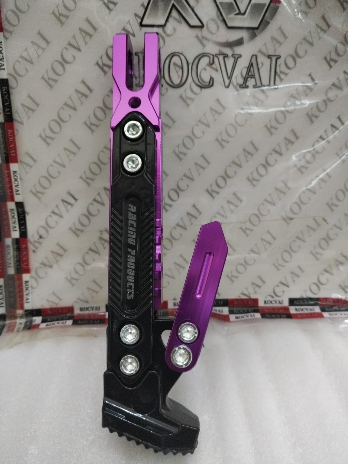 Reposapiés ajustable para motocicleta