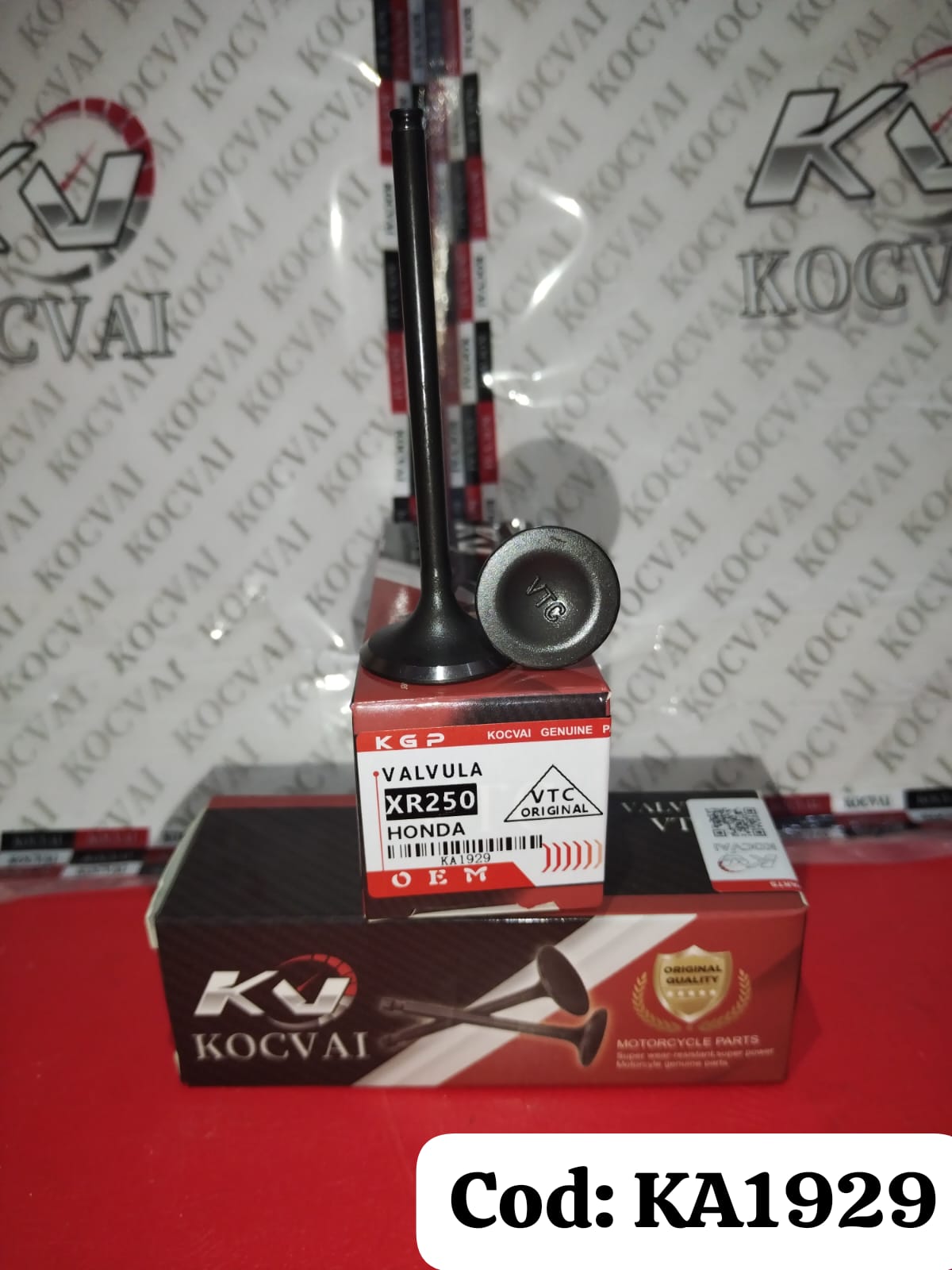 Válvula de Motor XR250 Honda