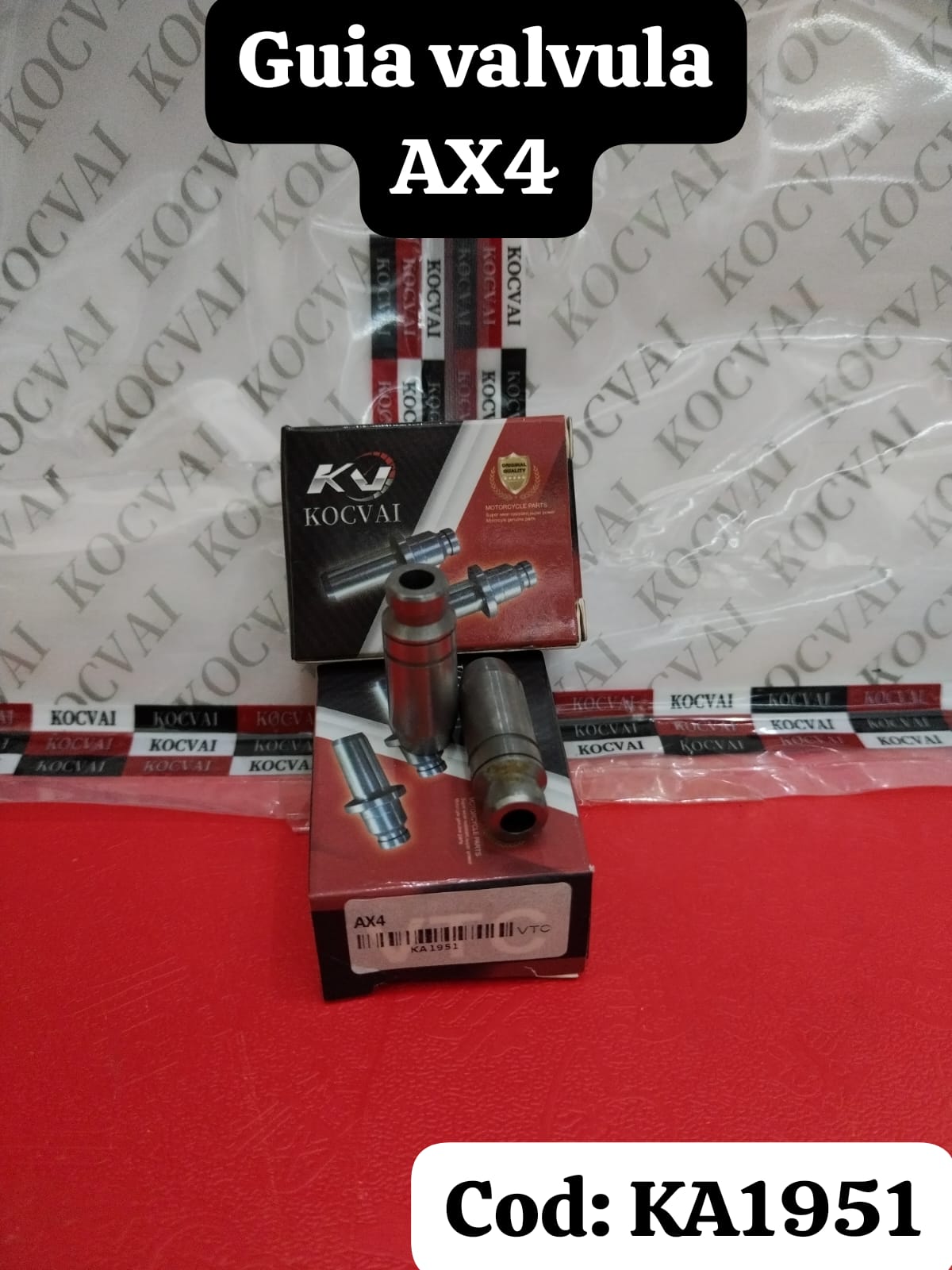 Guía de válvula AX4