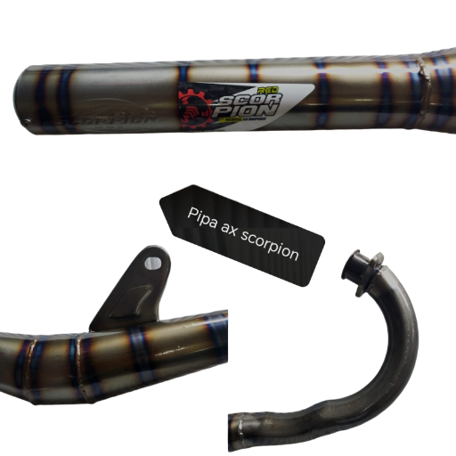 Escape pipa AX100 Scorpion