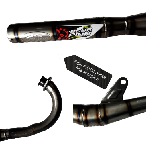 Pipa AX100 Punta Fina Scorpion