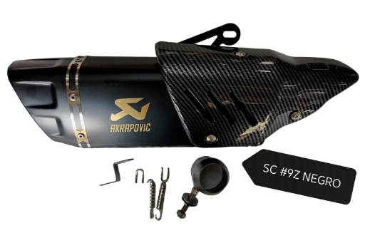 Escape Akrapovic SC #9Z Negro