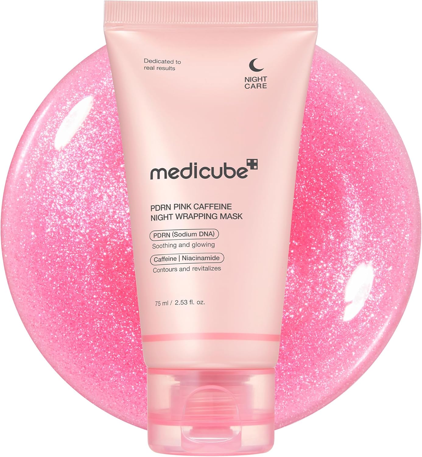 medicube PDRN Pink Caffeine Night Wrapping Mask