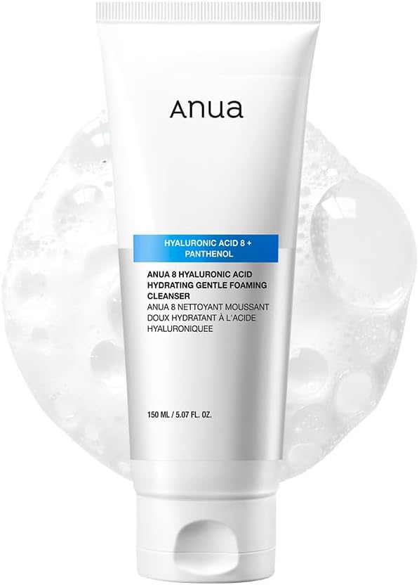 Anua Hyaluronic Acid Hydrating Gentle Foaming Cleanser