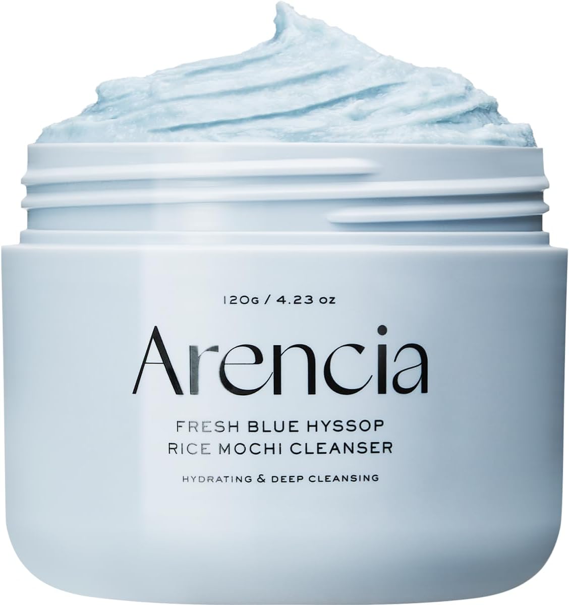 Arencia Fresh Blue Hyssop Rice Mochi Cleanser